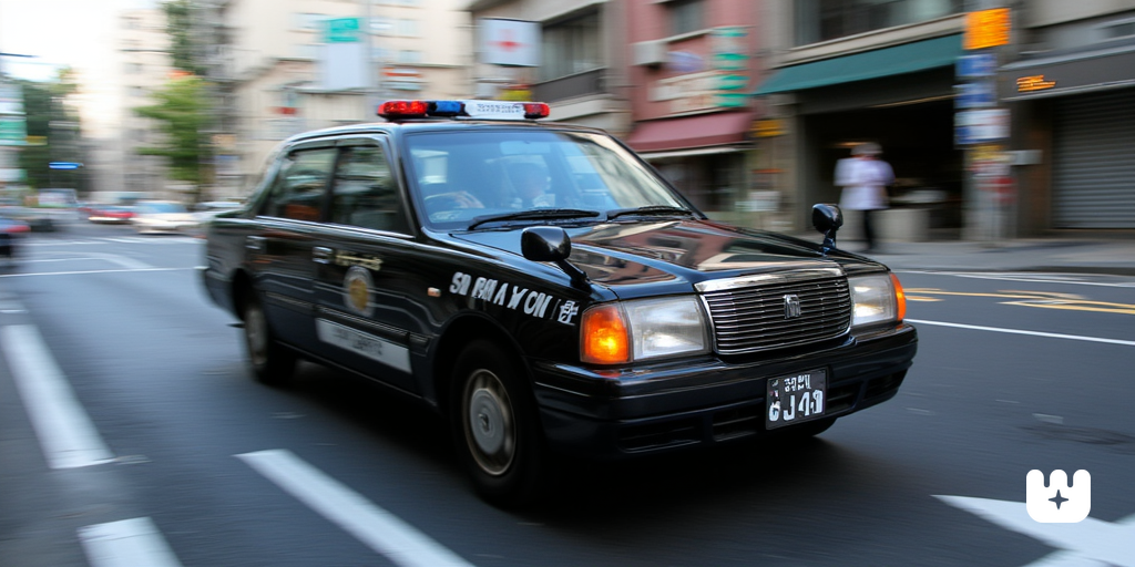 black 1995 Toyota Crown Comfort SWAT sedan with....png